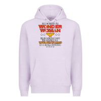 Lilac wonder  woman Premium Hoodie - linhVisuals