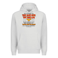Dove Grey wonder  woman Premium Hoodie - linhVisuals