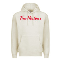 Oatmeal Heather Tim Hortons Premium Hoodie - linhVisuals