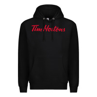 Black Tim Hortons Premium Hoodie - linhVisuals