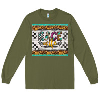 Army Green race wife Long Sleeve Tee - Artiststas