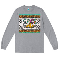 Heather Grey race wife Long Sleeve Tee - Artiststas