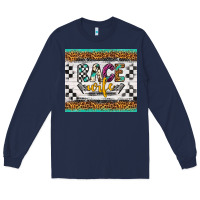 Navy race wife Long Sleeve Tee - Artiststas