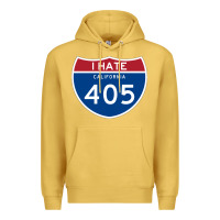 Antique Gold los angeles california interstate 405 (i 405) sweatshirt Premium Hoodie - linhVisuals
