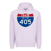 Lilac los angeles california interstate 405 (i 405) sweatshirt Premium Hoodie - linhVisuals