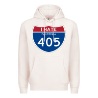 Pale Pink los angeles california interstate 405 (i 405) sweatshirt Premium Hoodie - linhVisuals