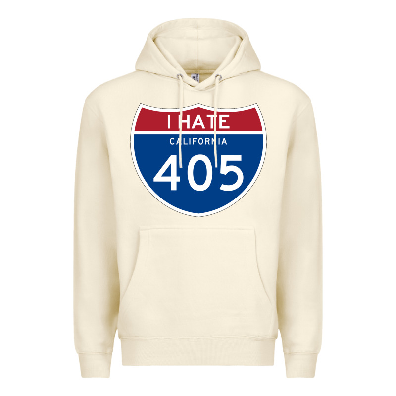 Los Angeles California Interstate 405 (i 405) Sweatshirt Premium Hoodie by linhVisuals | Teevron