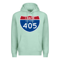 Seafoam los angeles california interstate 405 (i 405) sweatshirt Premium Hoodie - linhVisuals