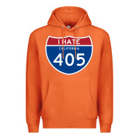 Carrot los angeles california interstate 405 (i 405) sweatshirt Premium Hoodie - linhVisuals