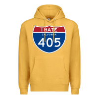 Mustard los angeles california interstate 405 (i 405) sweatshirt Premium Hoodie - linhVisuals