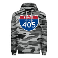 Slate Camo los angeles california interstate 405 (i 405) sweatshirt Premium Hoodie - linhVisuals