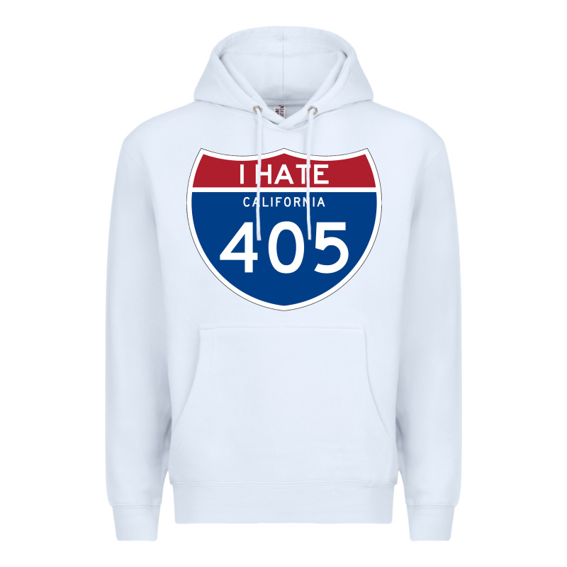 Los Angeles California Interstate 405 (i 405) Sweatshirt Premium Hoodie by linhVisuals | Teevron