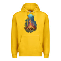 Lemon Souls Bonfire Premium Hoodie - linhVisuals