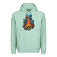 Seafoam Souls Bonfire Premium Hoodie - linhVisuals