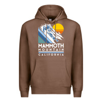 Chestnut mammoth mountain california retro ski sweatshirt Premium Hoodie - linhVisuals