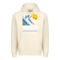 Sandshell mammoth mountain california retro ski sweatshirt Premium Hoodie - linhVisuals
