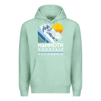 Seafoam mammoth mountain california retro ski sweatshirt Premium Hoodie - linhVisuals