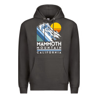 Smoke mammoth mountain california retro ski sweatshirt Premium Hoodie - linhVisuals