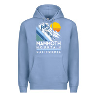 Colony Blue mammoth mountain california retro ski sweatshirt Premium Hoodie - linhVisuals