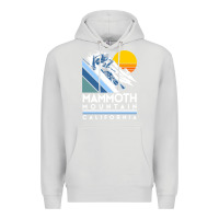 Dove Grey mammoth mountain california retro ski sweatshirt Premium Hoodie - linhVisuals