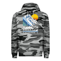 Slate Camo mammoth mountain california retro ski sweatshirt Premium Hoodie - linhVisuals