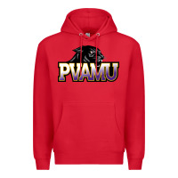 Red Prairie View A&M Panthers And Lady Panthers Rectangle Patch Premium Hoodie - linhVisuals