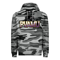 Slate Camo Prairie View A&M Panthers And Lady Panthers Rectangle Patch Premium Hoodie - linhVisuals