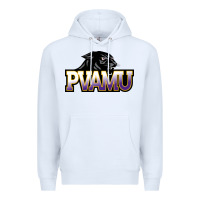 White Prairie View A&M Panthers And Lady Panthers Rectangle Patch Premium Hoodie - linhVisuals