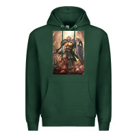 Sports Green Warhammer Characters Premium Hoodie - linhVisuals