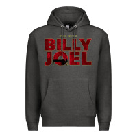 Charcoal Heather the hits billy - joel the best pianist Premium Hoodie - linhVisuals