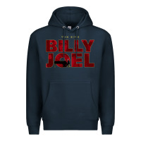 Navy the hits billy - joel the best pianist Premium Hoodie - linhVisuals