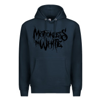 Navy Motionless In White Premium Hoodie - linhVisuals