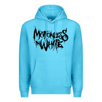 Ocean Blue Motionless In White Premium Hoodie - linhVisuals