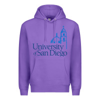 Purple The university of san diego Premium Hoodie - linhVisuals