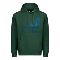 Sports Green The university of san diego Premium Hoodie - linhVisuals