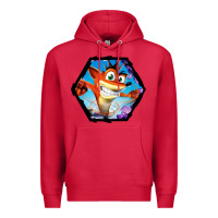 Cardinal CRASH BANDICOOT LEGENDS Premium Hoodie - linhVisuals
