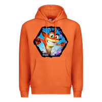 Carrot CRASH BANDICOOT LEGENDS Premium Hoodie - linhVisuals