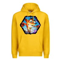 Lemon CRASH BANDICOOT LEGENDS Premium Hoodie - linhVisuals