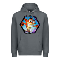 Rock CRASH BANDICOOT LEGENDS Premium Hoodie - linhVisuals