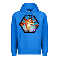 True Royal CRASH BANDICOOT LEGENDS Premium Hoodie - linhVisuals