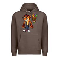 Crash Bandicoot Premium Hoodie | Teevron