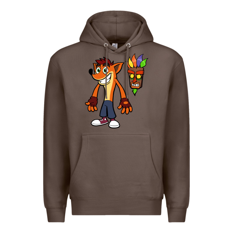 Crash Bandicoot Premium Hoodie by linhVisuals | Teevron