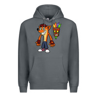 Rock CRASH BANDICOOT Premium Hoodie - linhVisuals