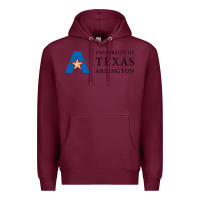 Burgundy The university of texas at arlington Premium Hoodie - linhVisuals