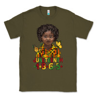 Army Green juneteenth 1865 black boy Classic Tee - BarkalooDesign