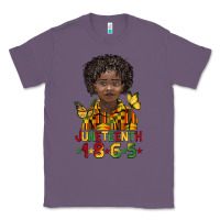 Lavender juneteenth 1865 black boy Classic Tee - BarkalooDesign