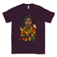 Plum juneteenth 1865 black boy Classic Tee - BarkalooDesign