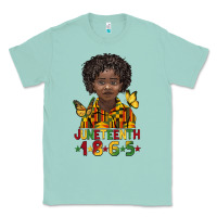 Seafoam juneteenth 1865 black boy Classic Tee - BarkalooDesign