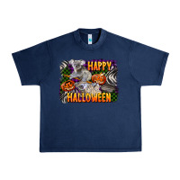 Navy happy halloween koala Urban Heavy Tee - LillyAllenDesigns