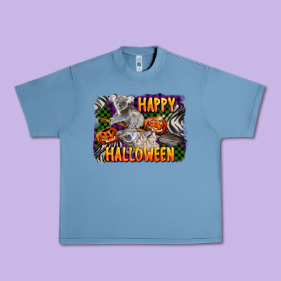 Happy Halloween Koala Urban Heavy Tee Designed By Lillyallendesigns